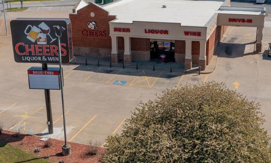 Cheers Liquor and Wine location