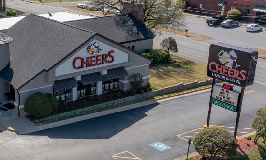 Cheers Liquor and Wine location